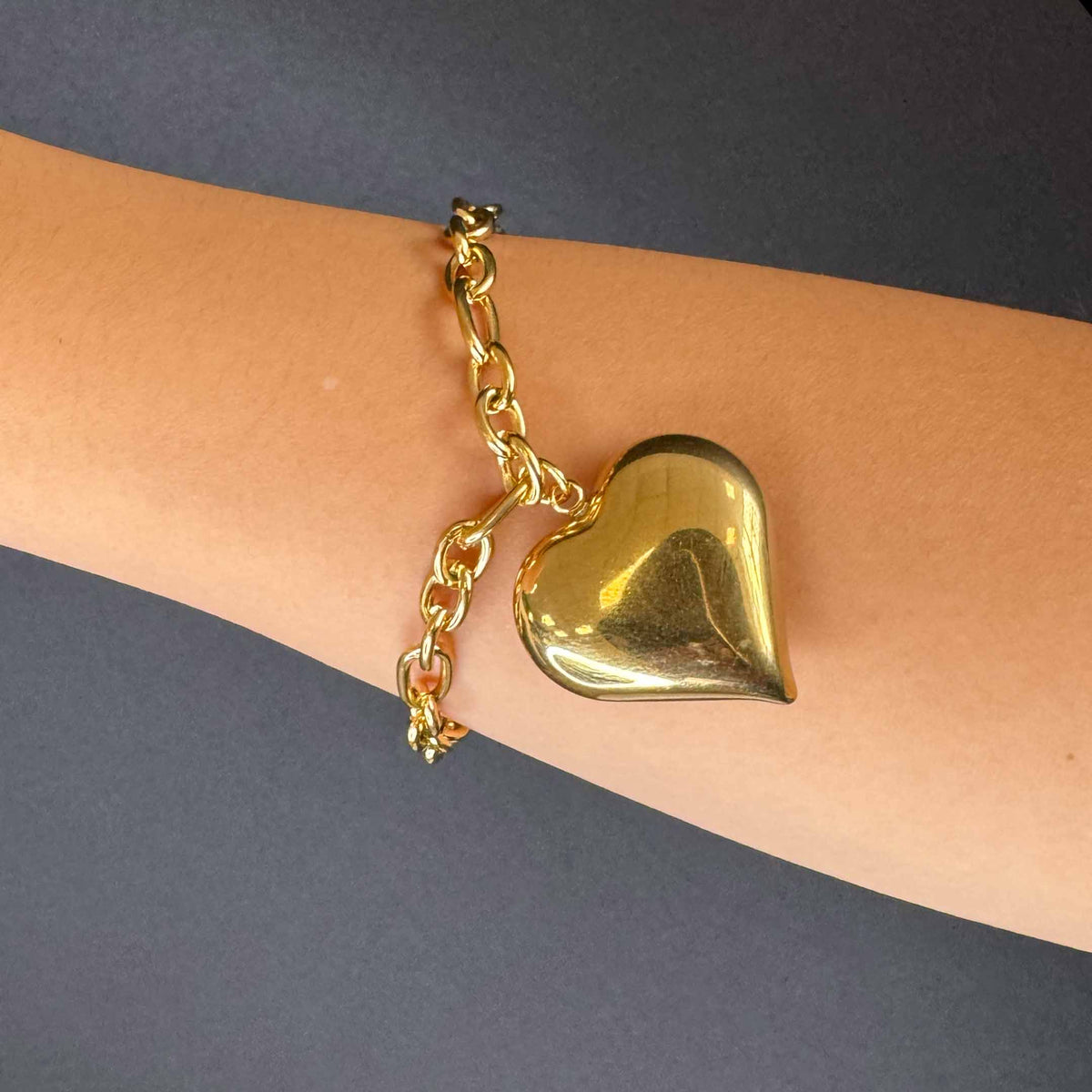 Bracciale Catena con Cuore