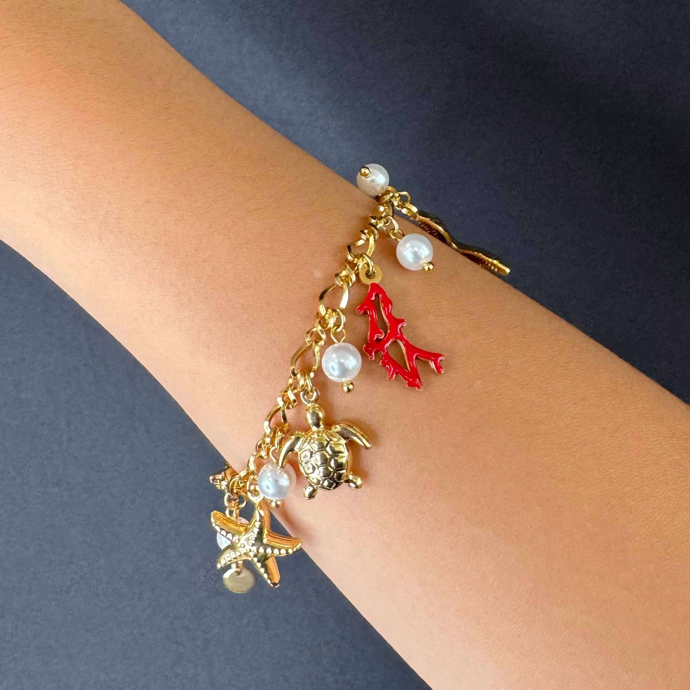 Bracciale di Mare e Perline