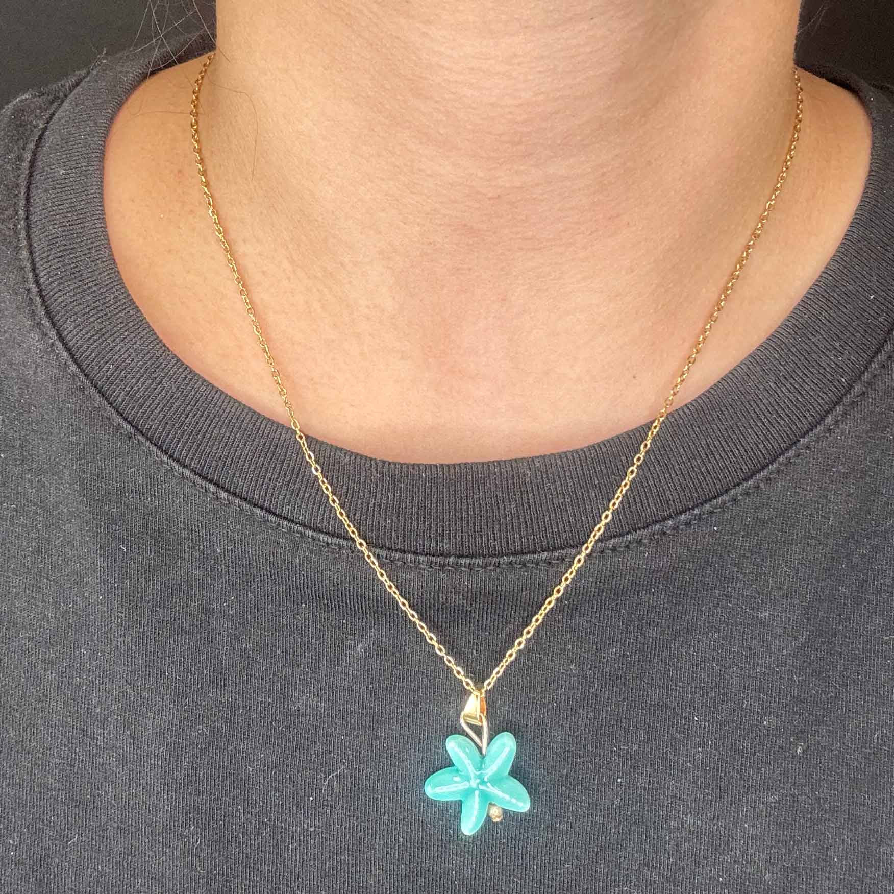 Collana Mini Stella Marina in Resina