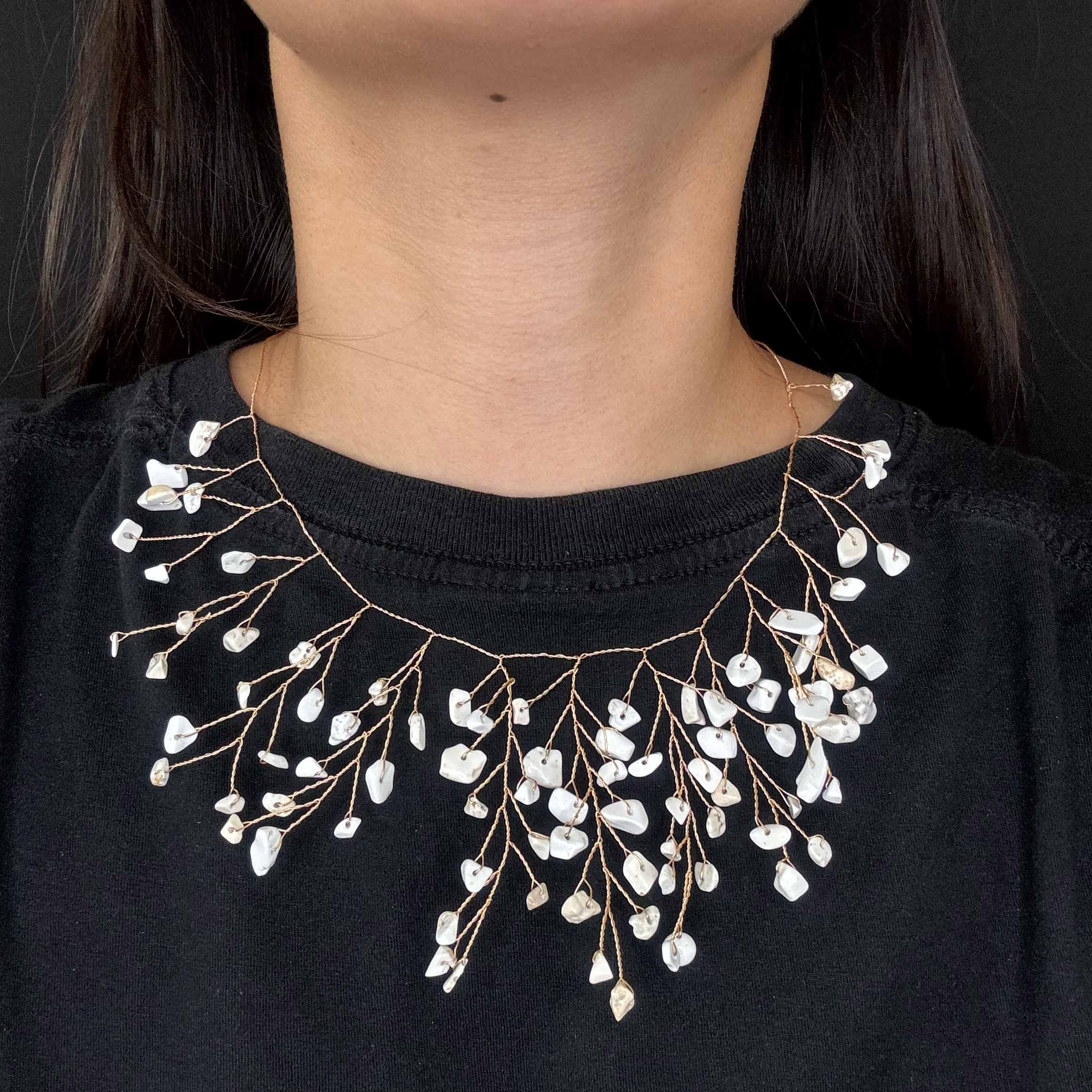 Collana Ramificazione di Pietre