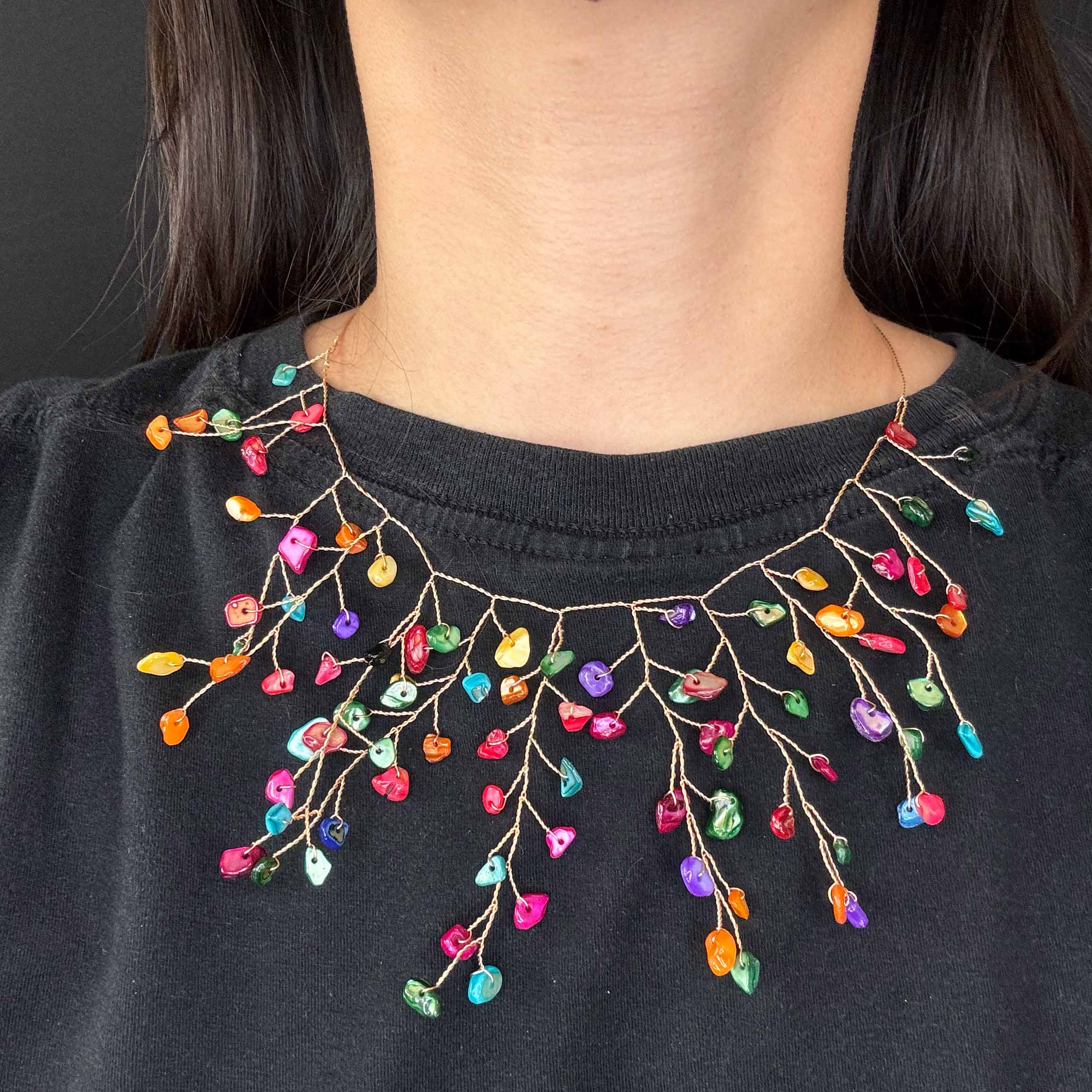 Collana Ramificazione di Pietre