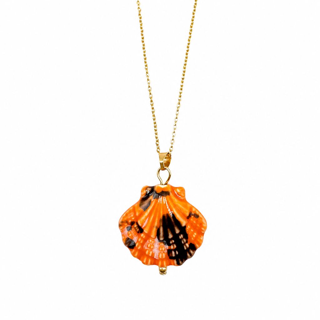 Collana di Conchiglie Dipinte