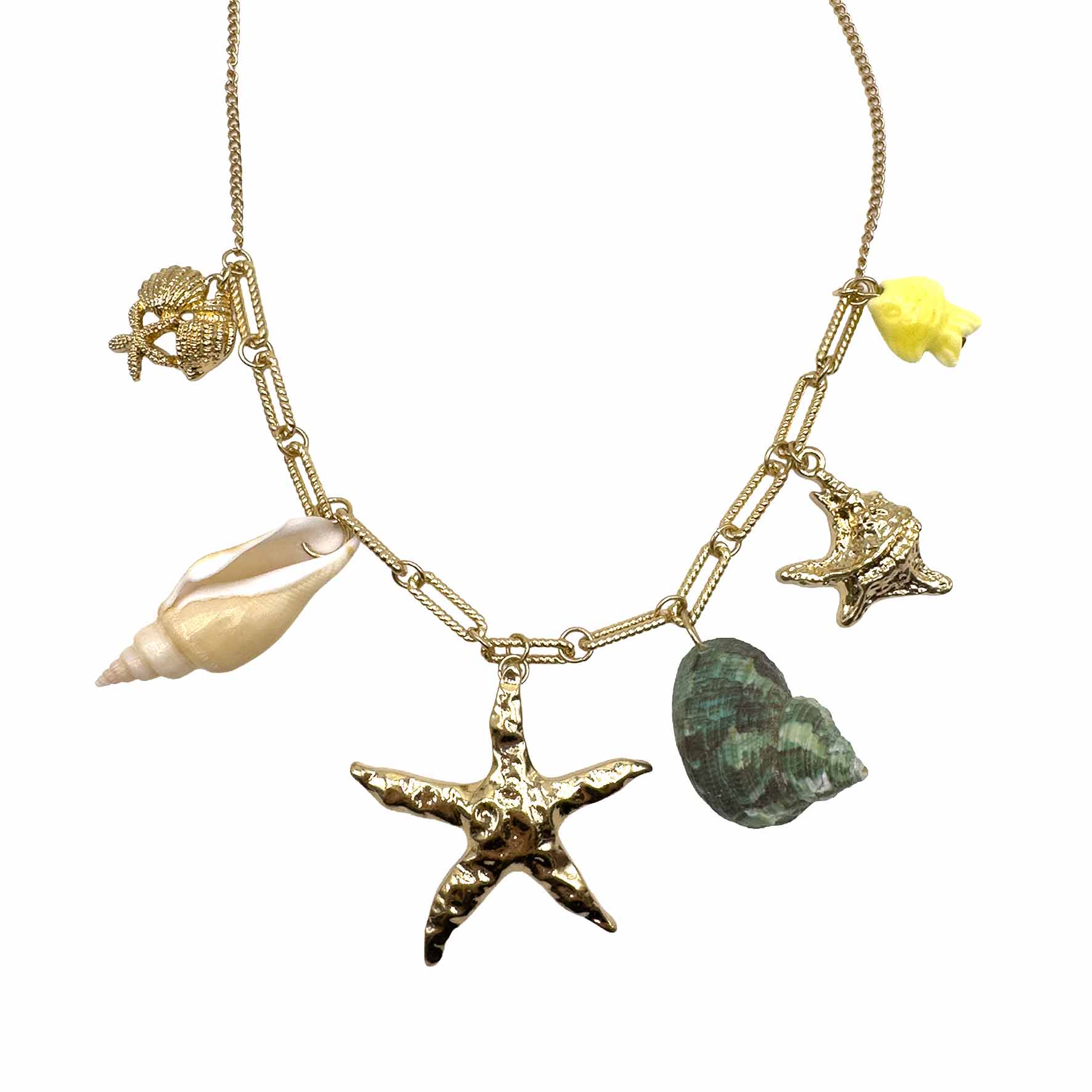 Collana con Charms Mare & Pesciolino