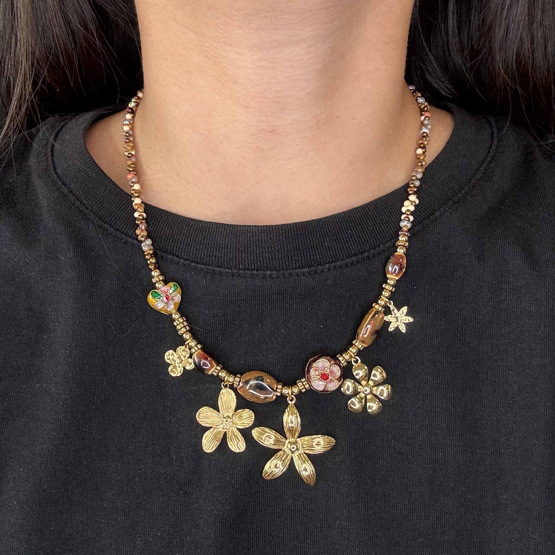 Collana di Fiori d&