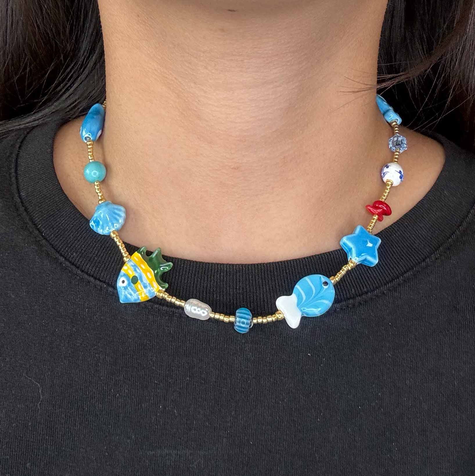 Collana di Pesciolini Multicolor - New Edition