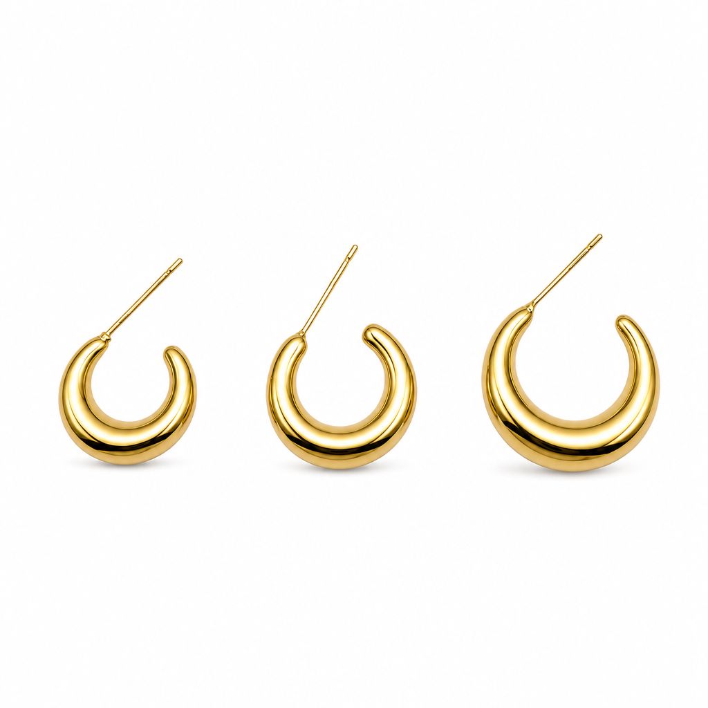 Gilda Slim Hoops