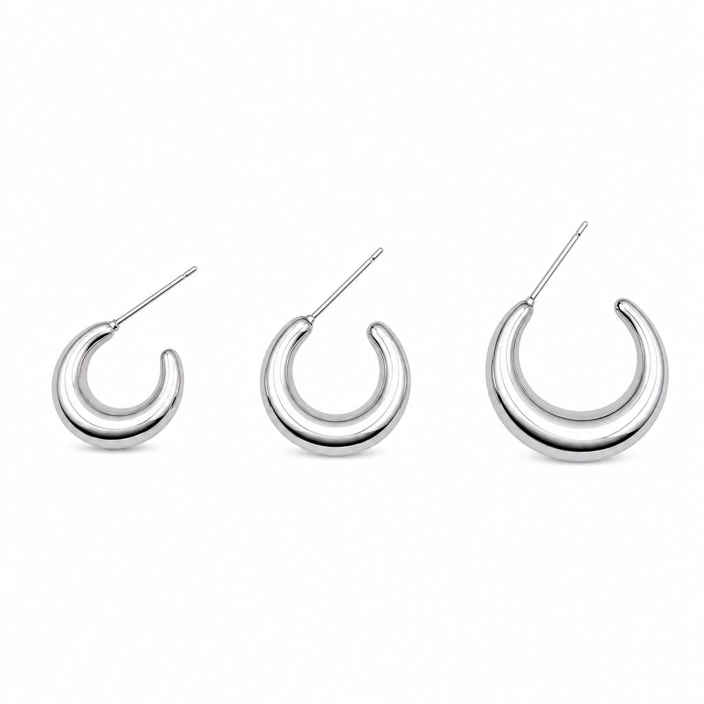 Gilda Slim Hoops