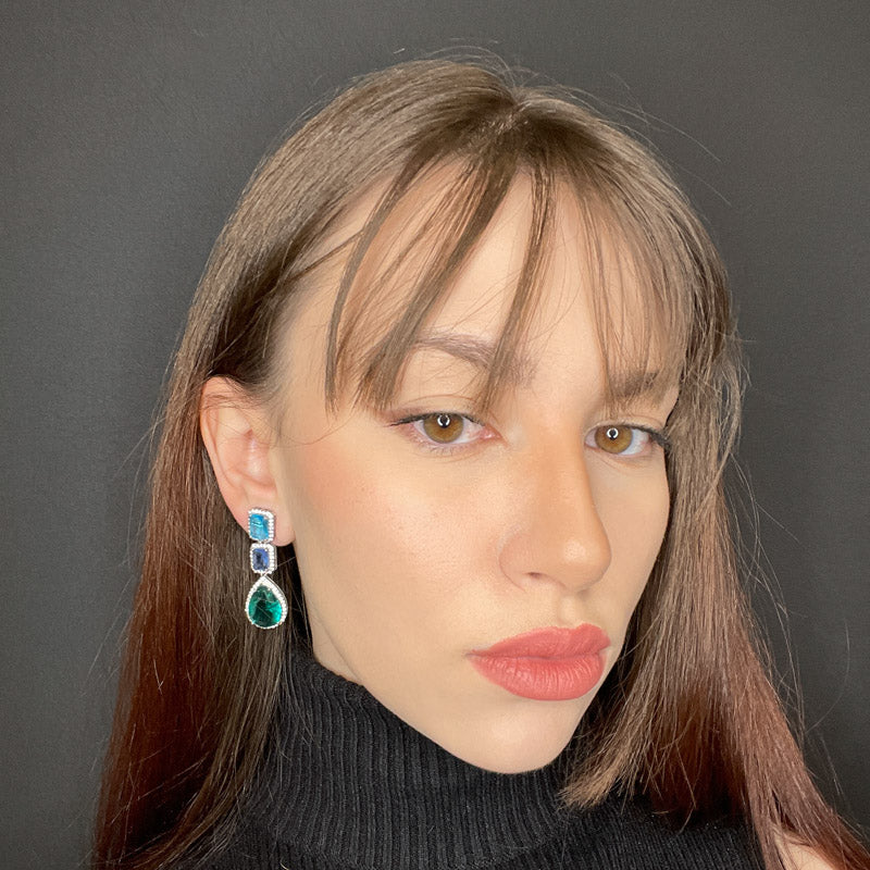 Gocce di cristallo Smeraldo