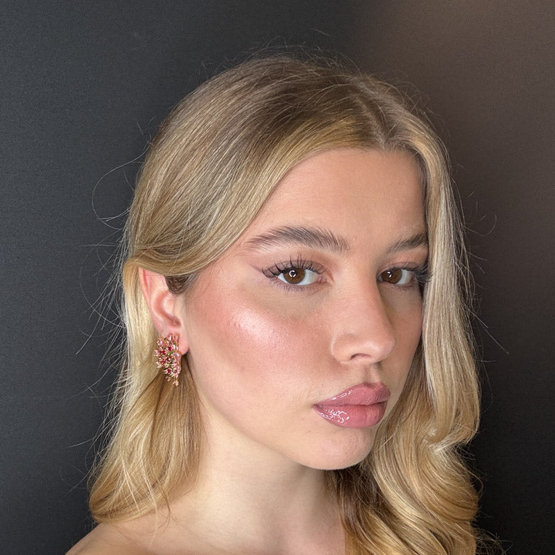 Ventagli di cristallo pink