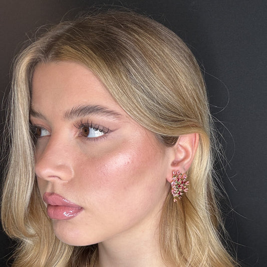 Ventagli di cristallo pink