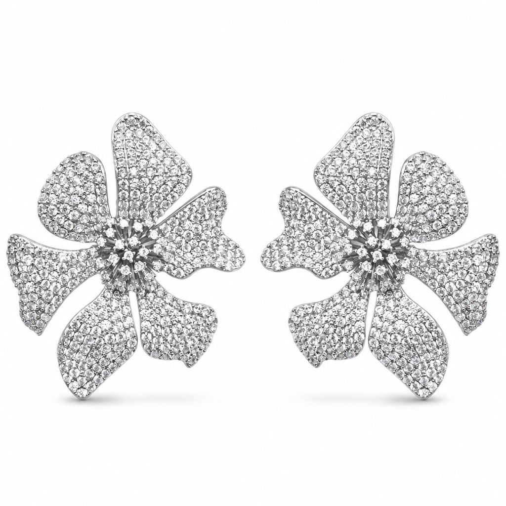 Margherite di Cristalli Silver