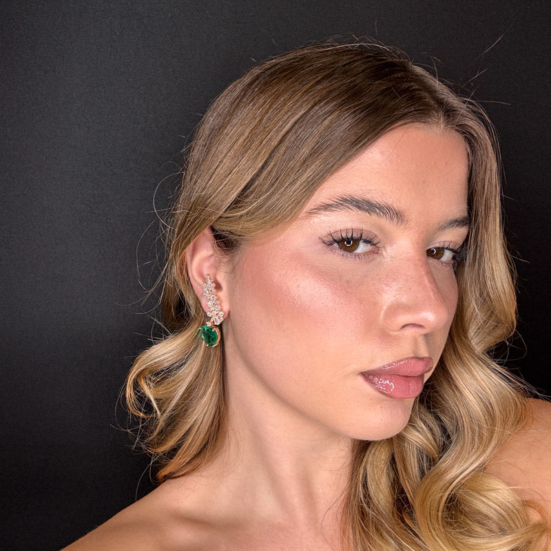 Palestro Milano Orecchini Piuma & Cuore