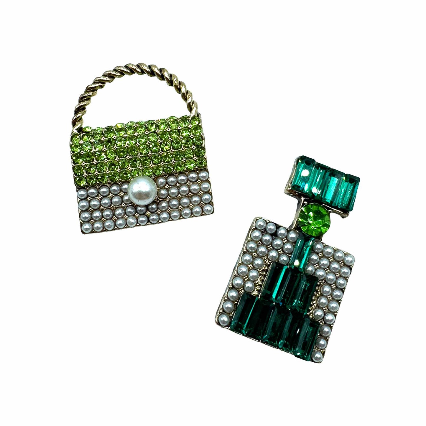 Palestro Milano Spille e spillette Verde Borsetta & Profumo