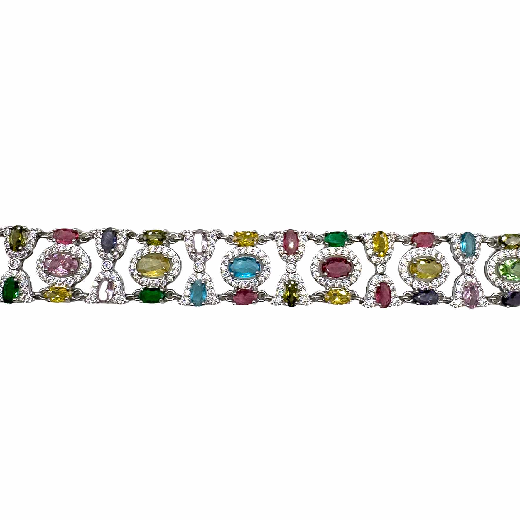 Bracciale di Gemme Multicolor