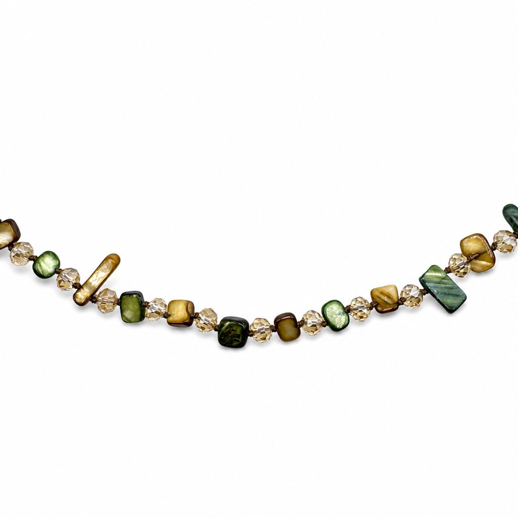 Collana di Mini Pietre Colorate