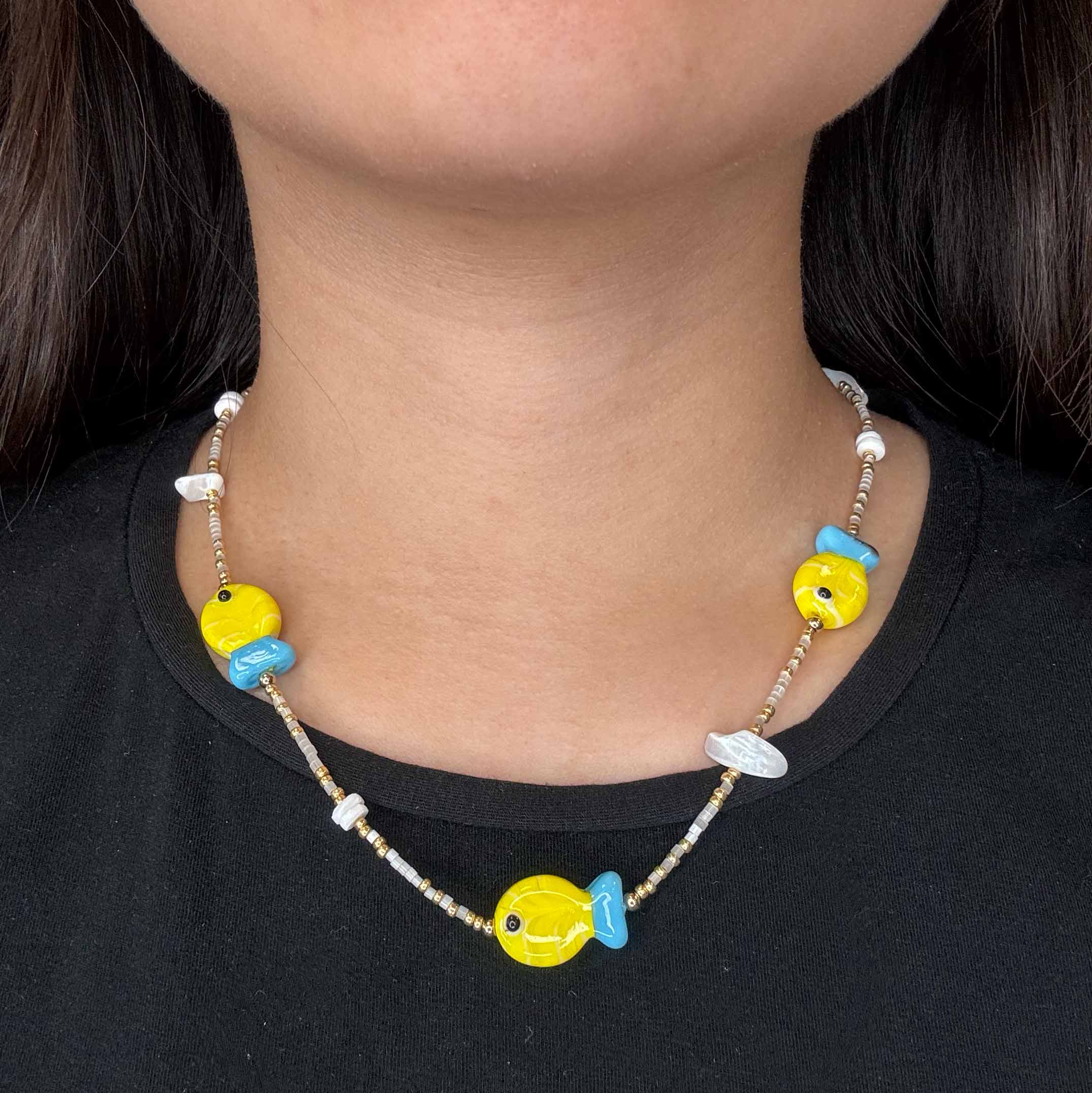 Collana di Pesciolini Multicolor
