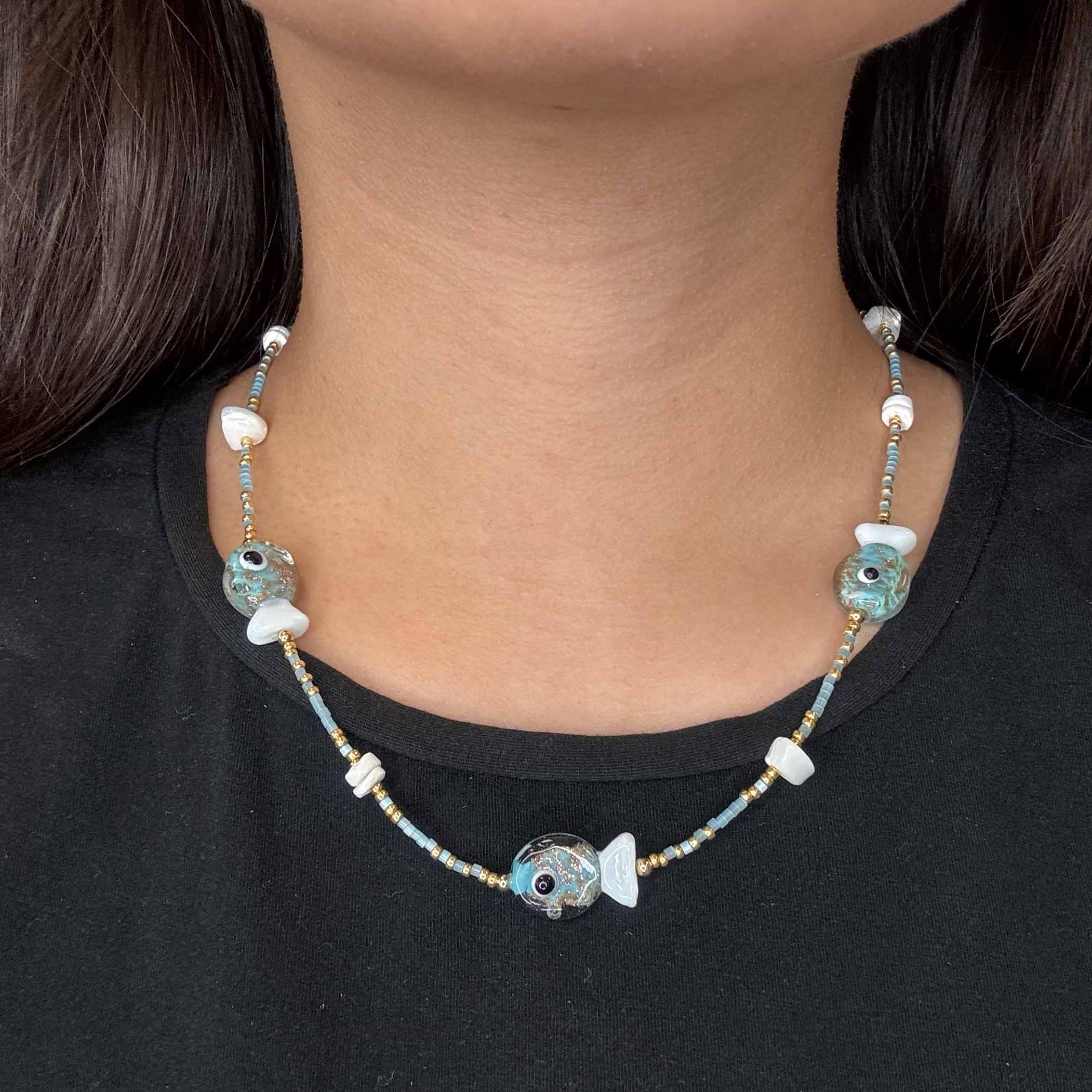 Collana di Pesciolini Multicolor