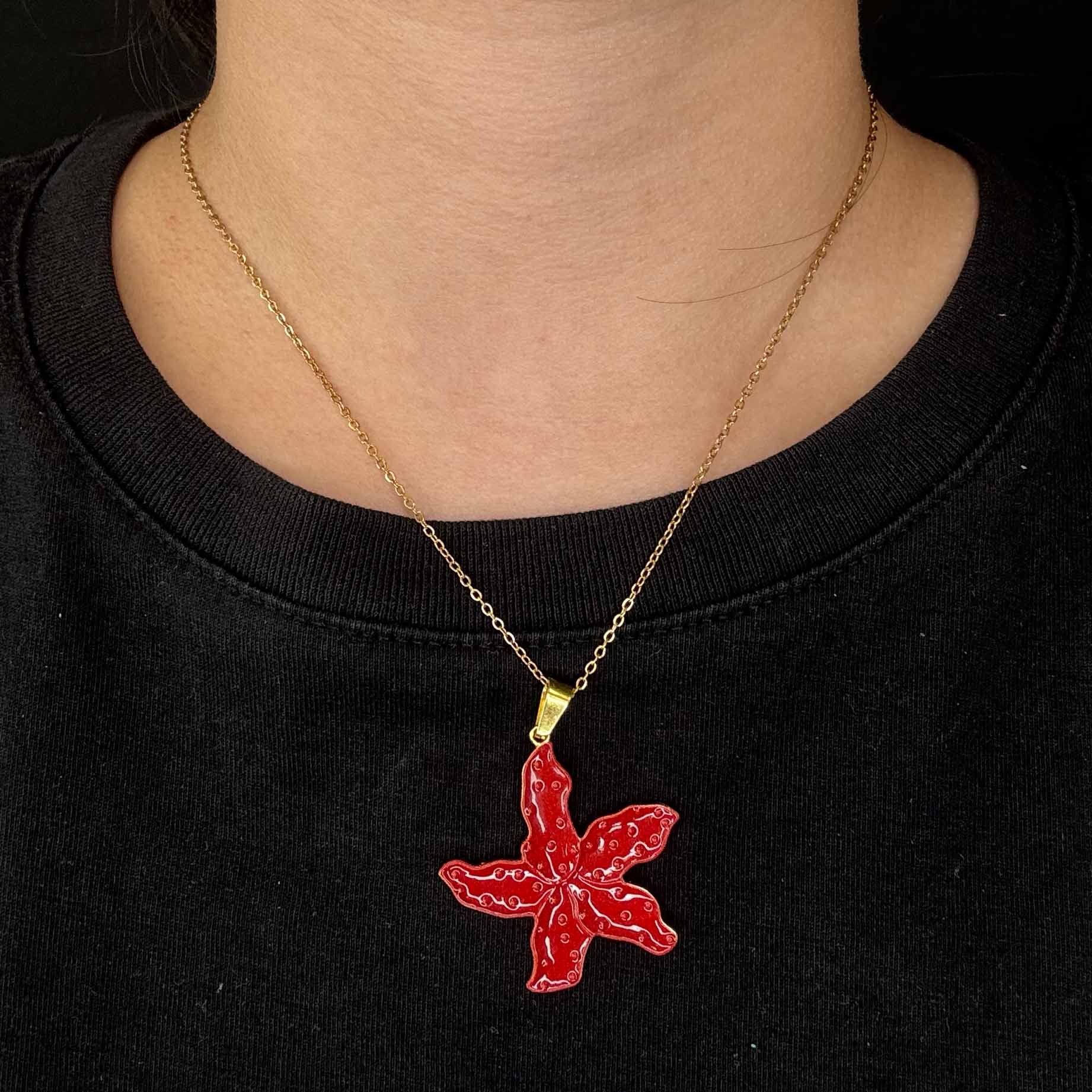 Collana Stella Marina Colorata
