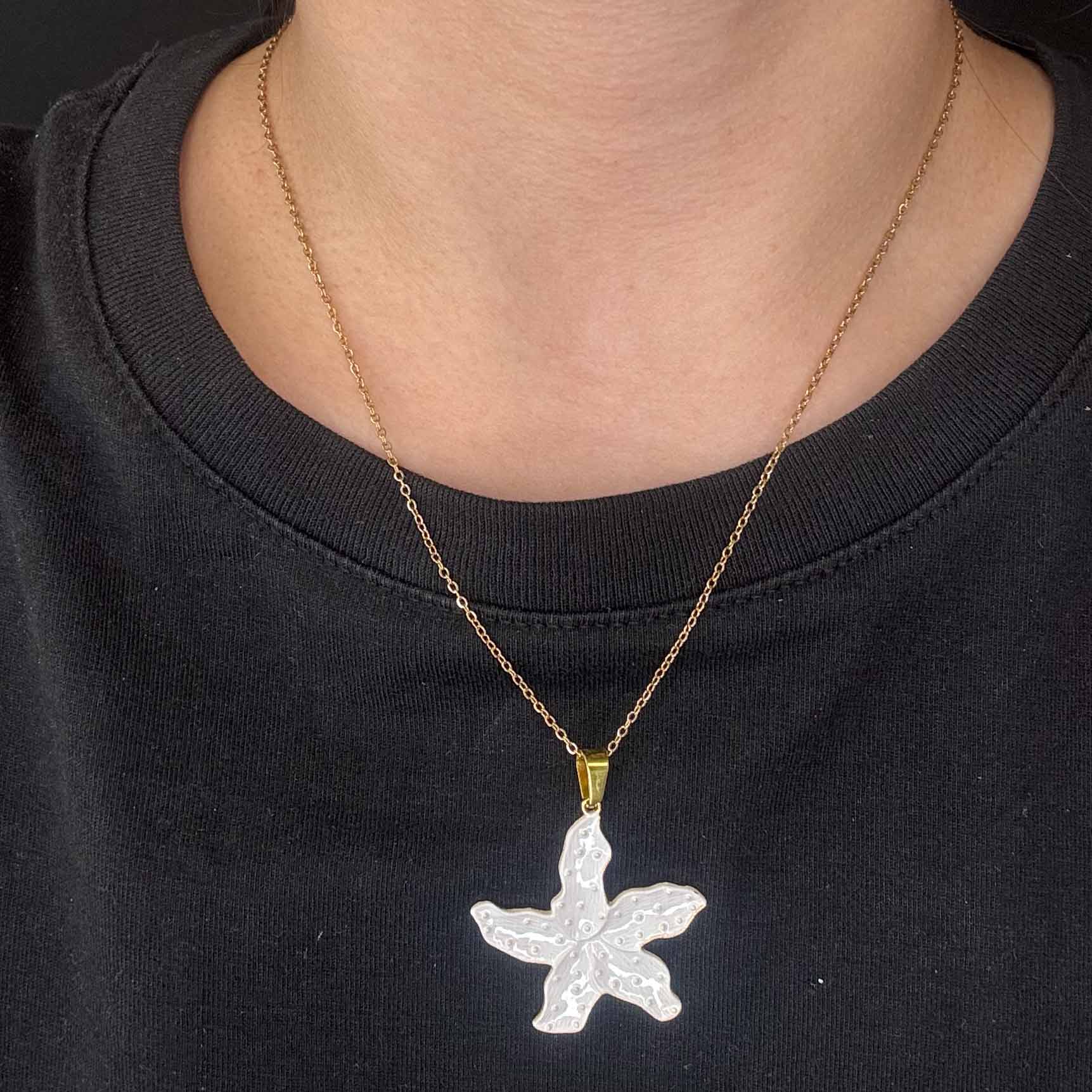 Collana Stella Marina Colorata