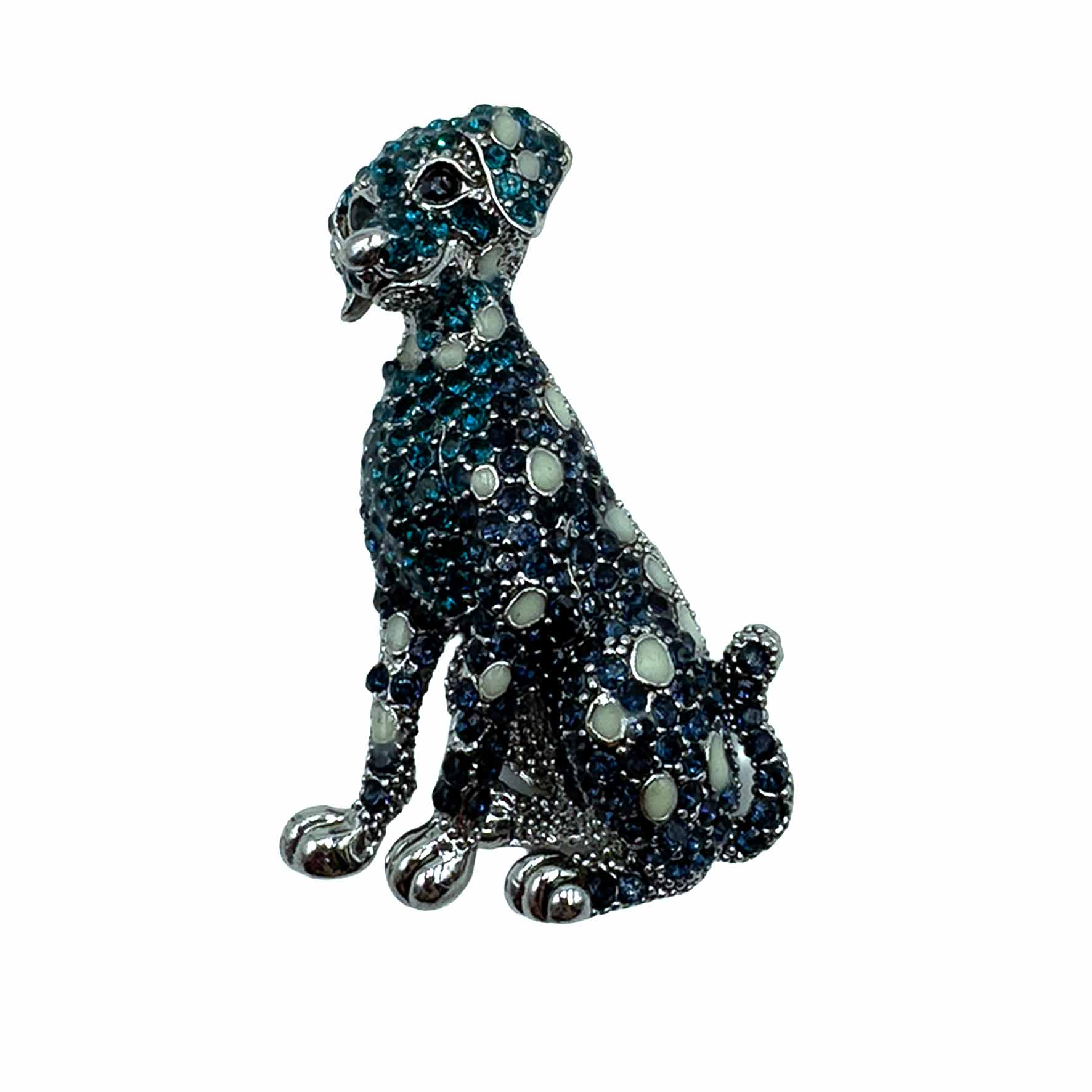 Palestro Milano Spille e spillette Blu Turquoise Dalmata