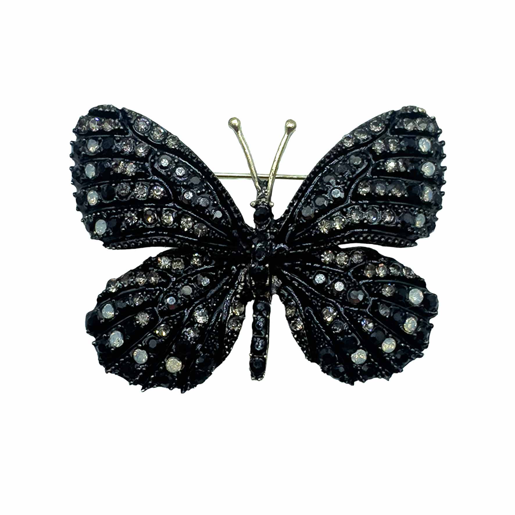 Palestro Milano Spille e spillette Black Farfalla