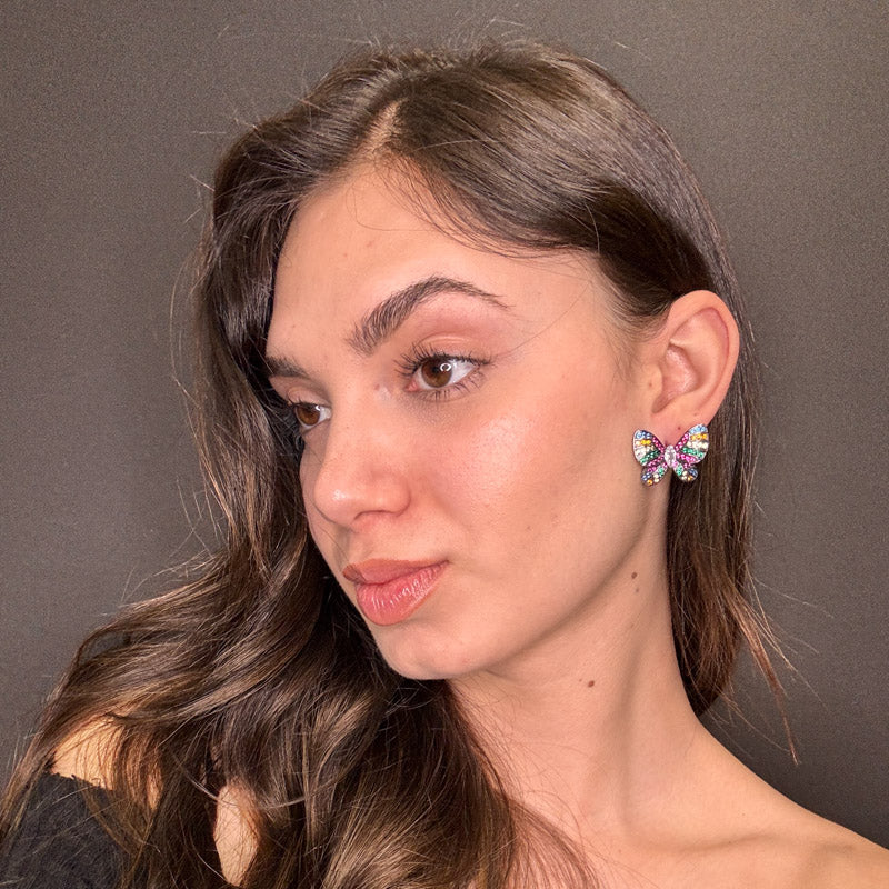 Palestro Milano Orecchini Farfalla & Gemma