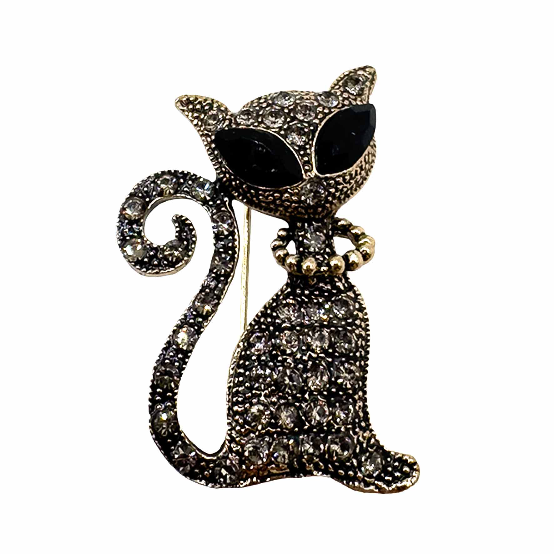 Palestro Milano Spille e spillette Black Gatto Elegante