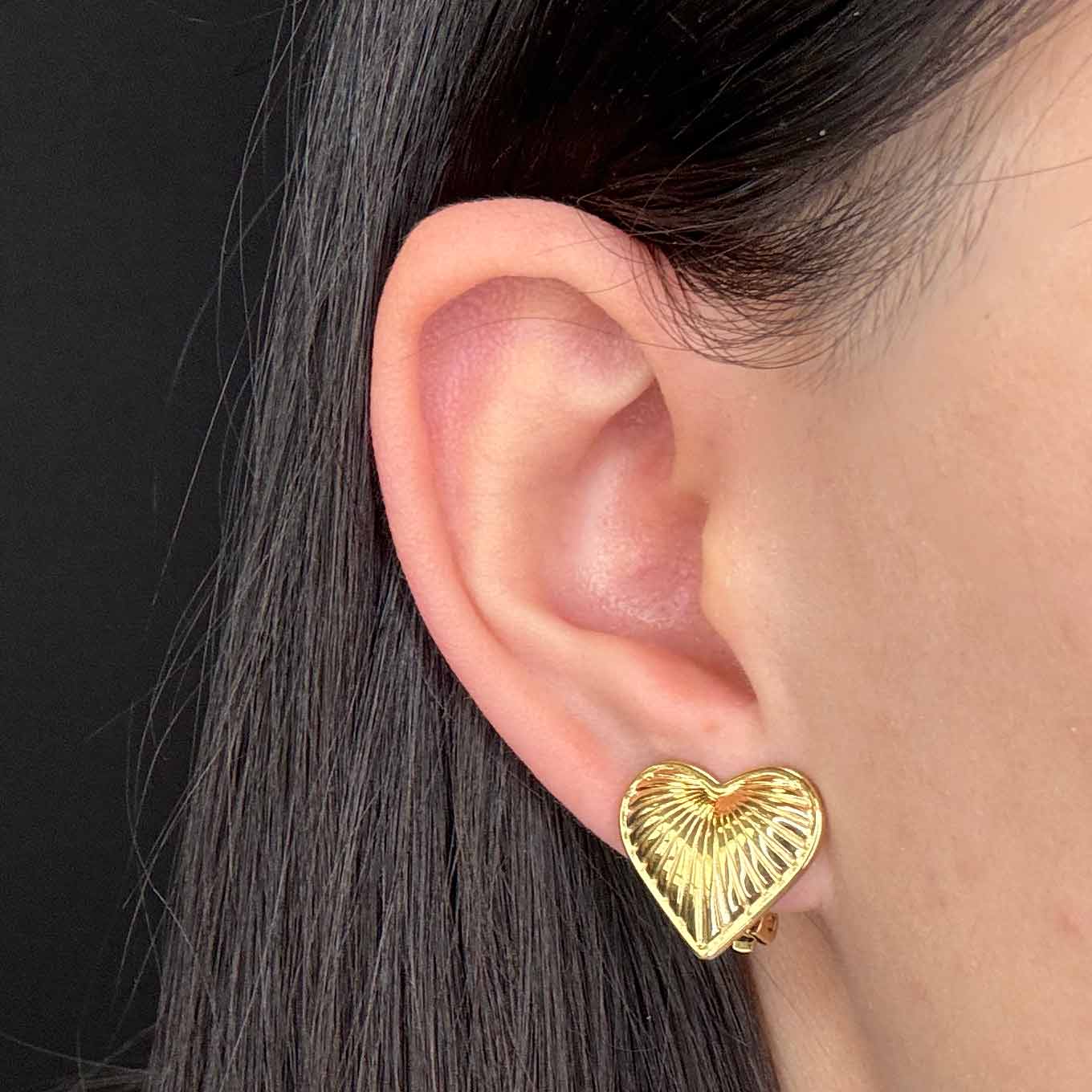 Mini Cuore Gold Plated - Clip