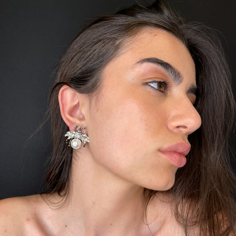 Palestro Milano Orecchini Ape Regina Big Perla