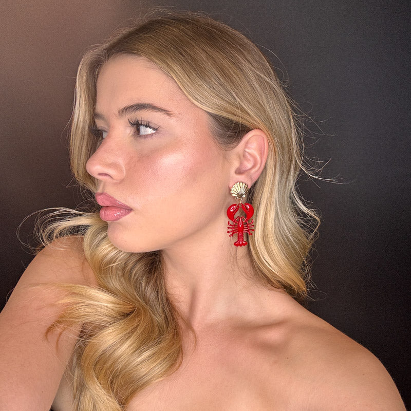 Palestro Milano Orecchini Aragosta Reale