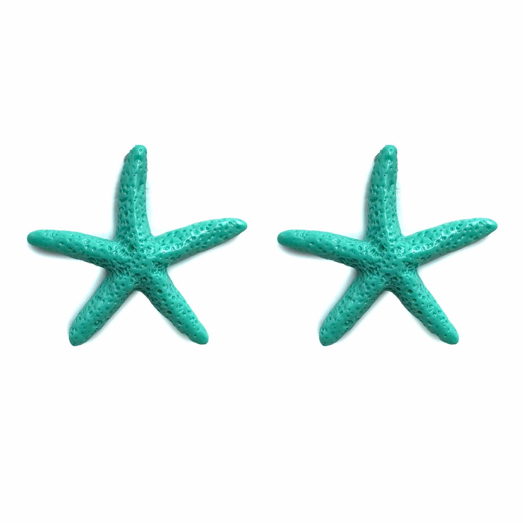 Palestro Milano Orecchini Azzurro Stelle marine del Mediterraneo