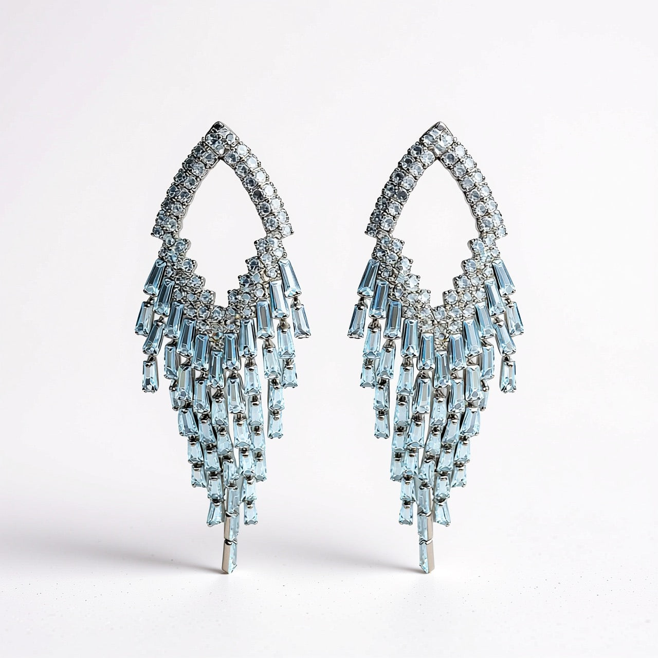 Palestro Milano Orecchini Bianco Vega