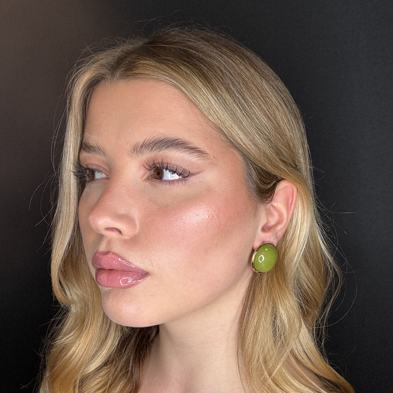 Palestro Milano Orecchini Bottone Retrò