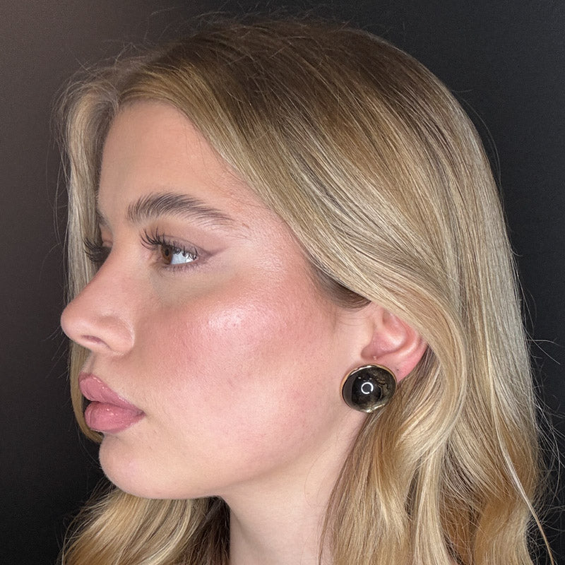 Palestro Milano Orecchini Bottone Retrò