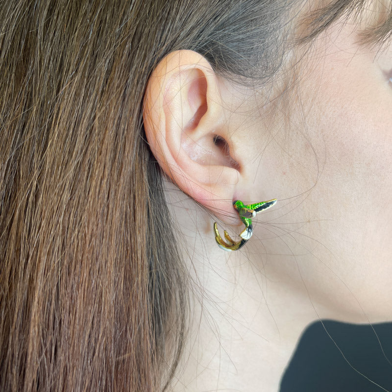 Palestro Milano Orecchini Colibrì