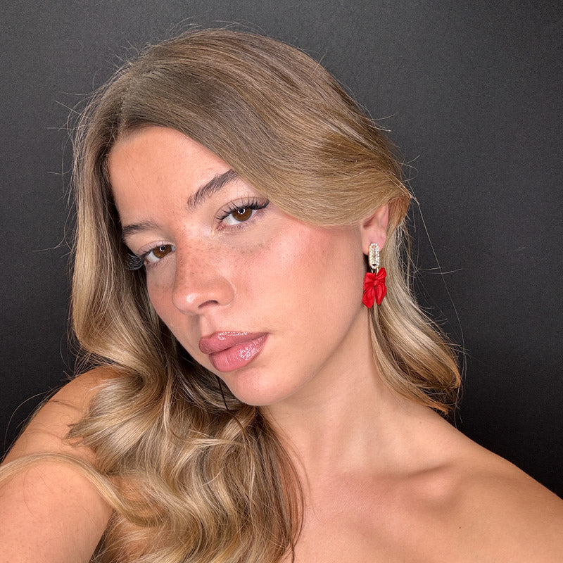 Palestro Milano Orecchini Fiocchetti Luccicosi