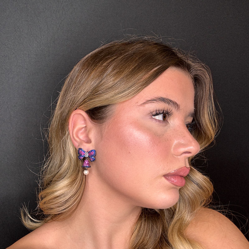 Palestro Milano Orecchini Fiocchetto e Campanella