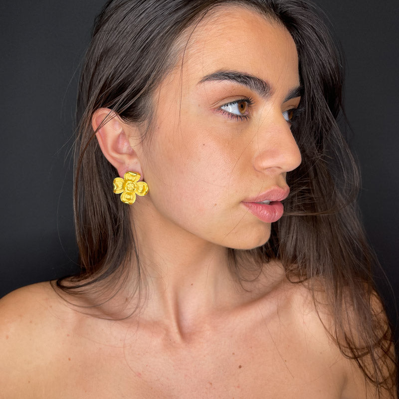 Palestro Milano Orecchini Fiorellino matt