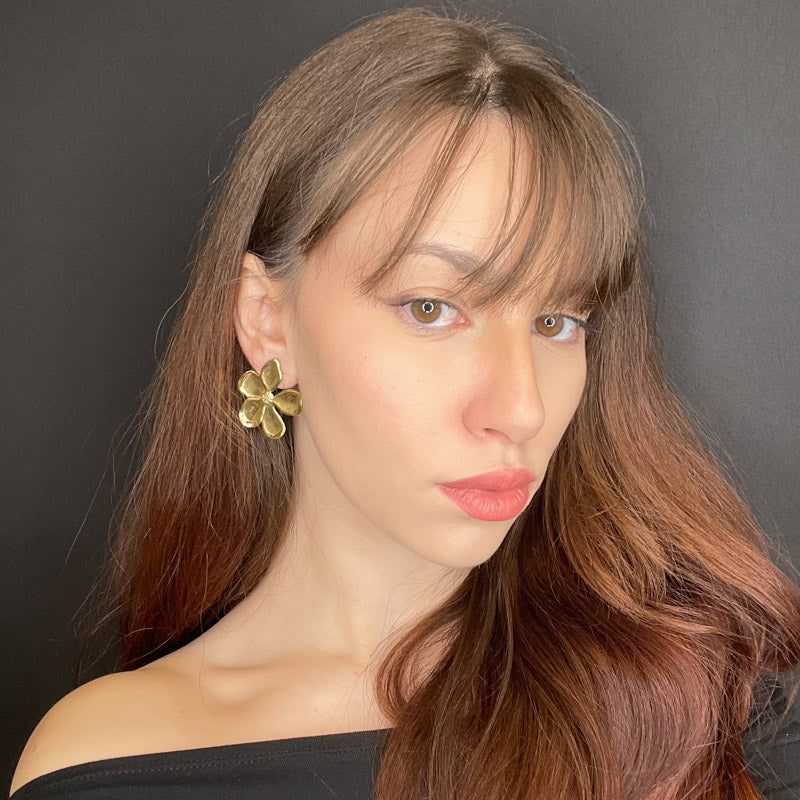 Palestro Milano Orecchini Fiorelloni lucidi