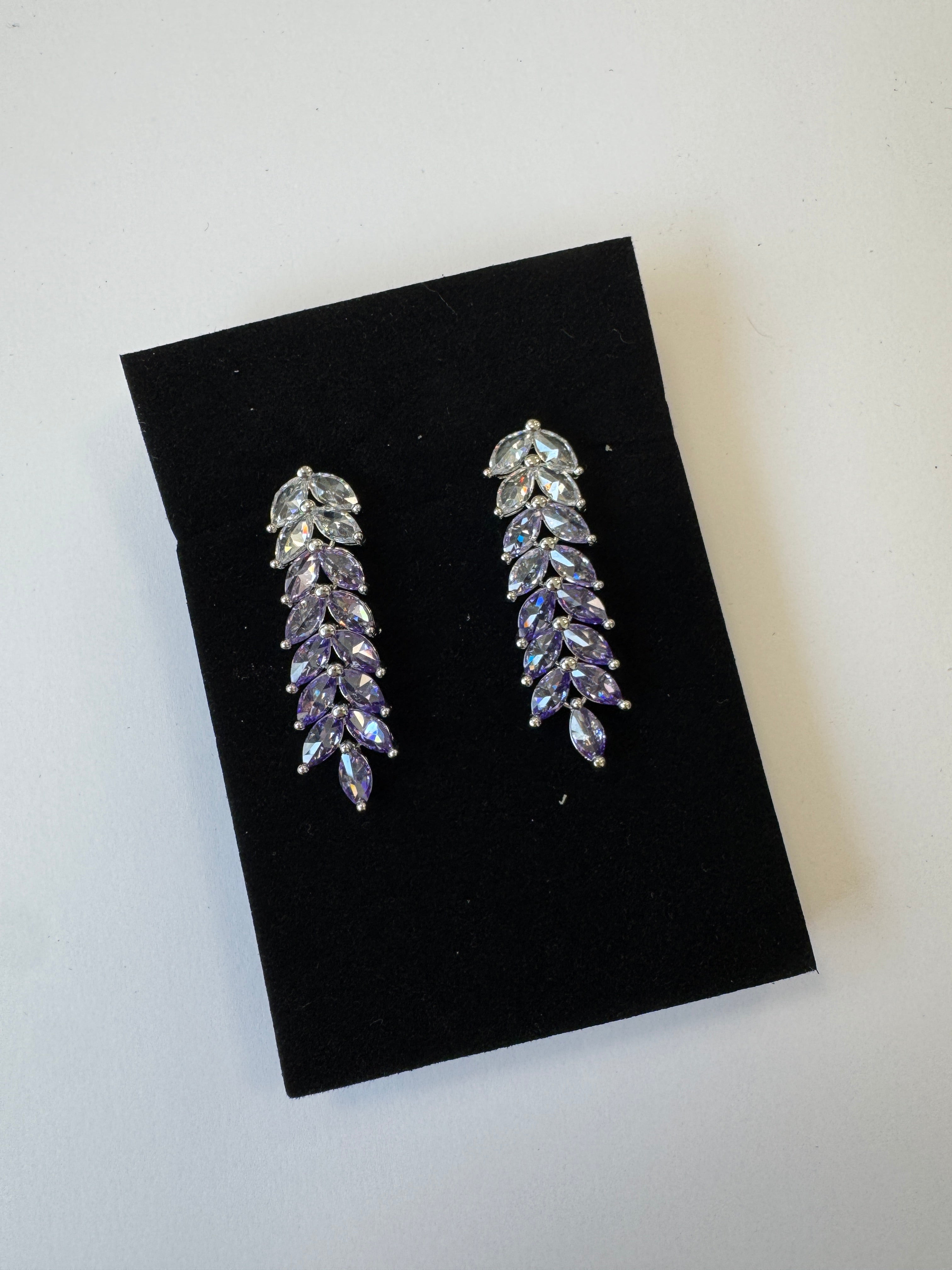 Palestro Milano Orecchini Foglioline sfumate