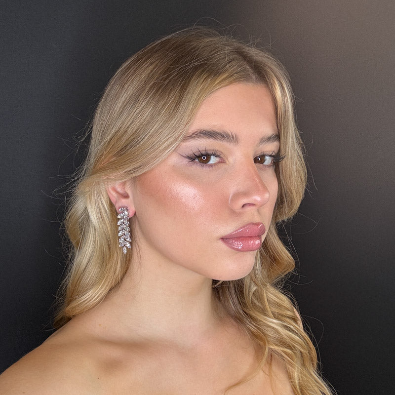 Palestro Milano Orecchini Foglioline sfumate