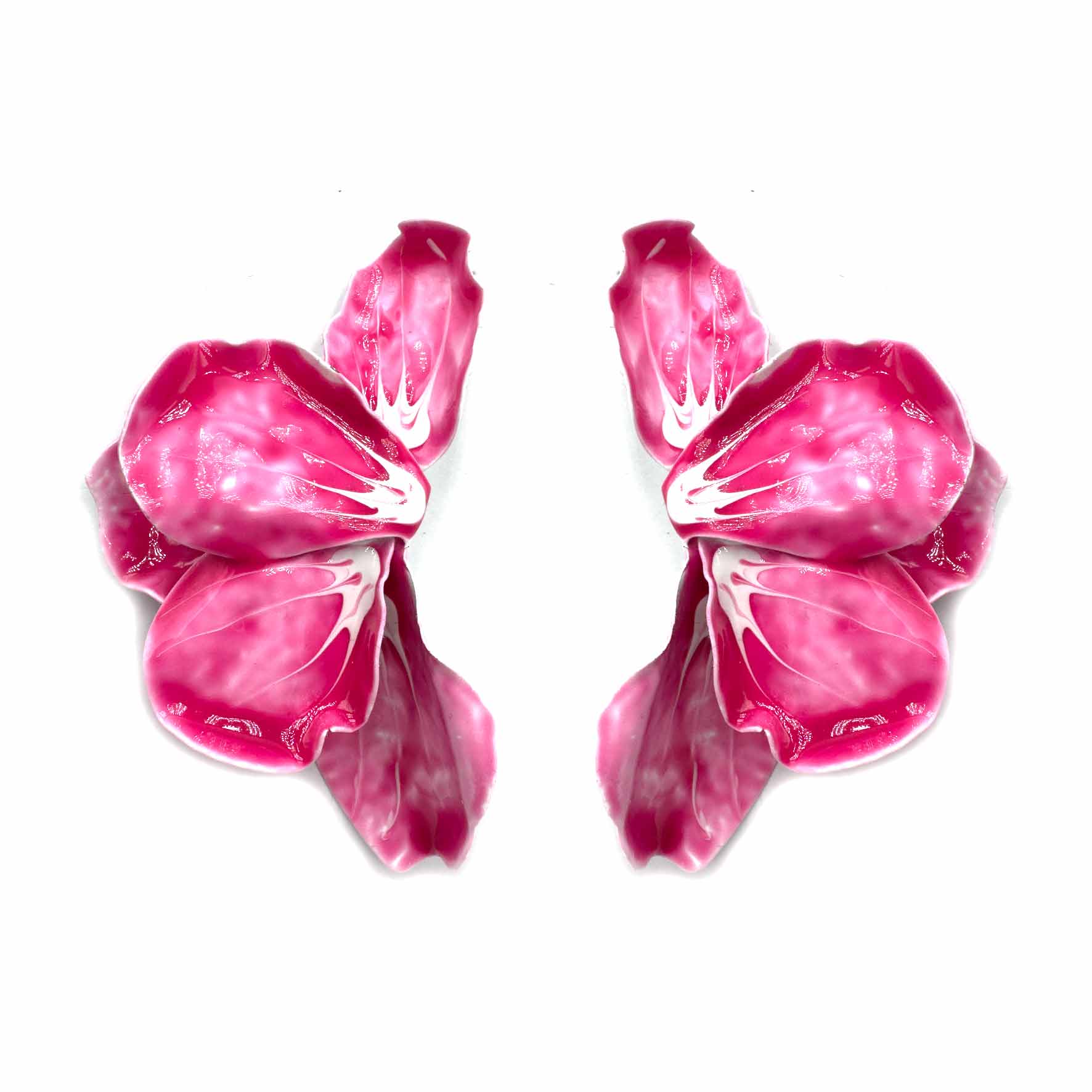 Palestro Milano Orecchini Fucsia Fantasia di Petali