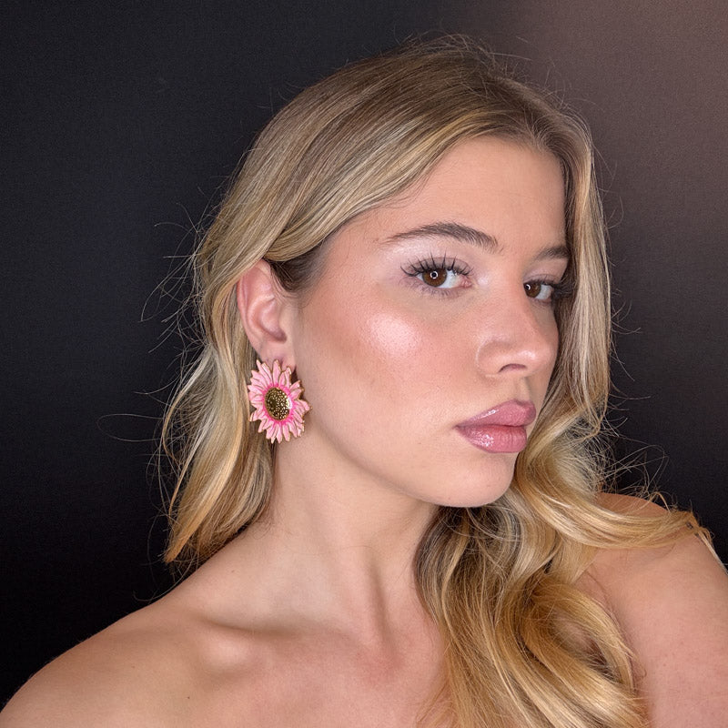 Palestro Milano Orecchini Girasoli Colorati