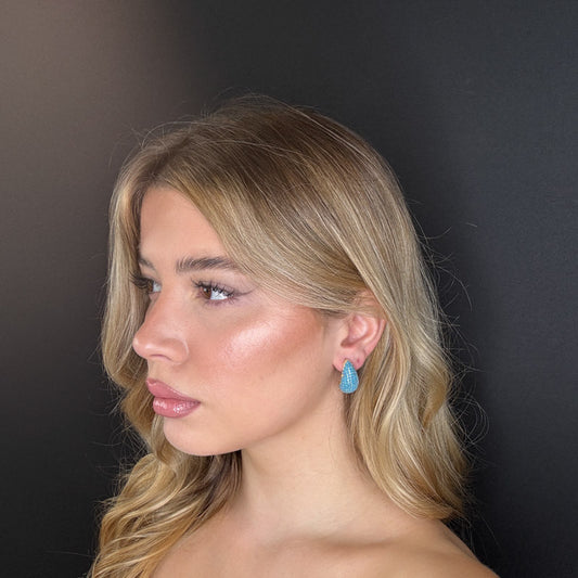 Palestro Milano Orecchini Goccia Torquoise