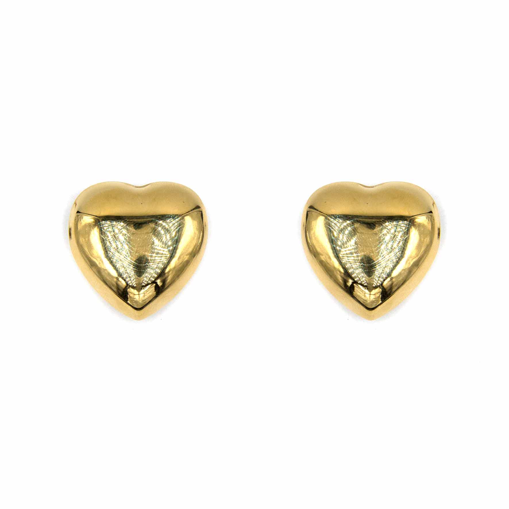 Palestro Milano Orecchini Gold Cuore Big