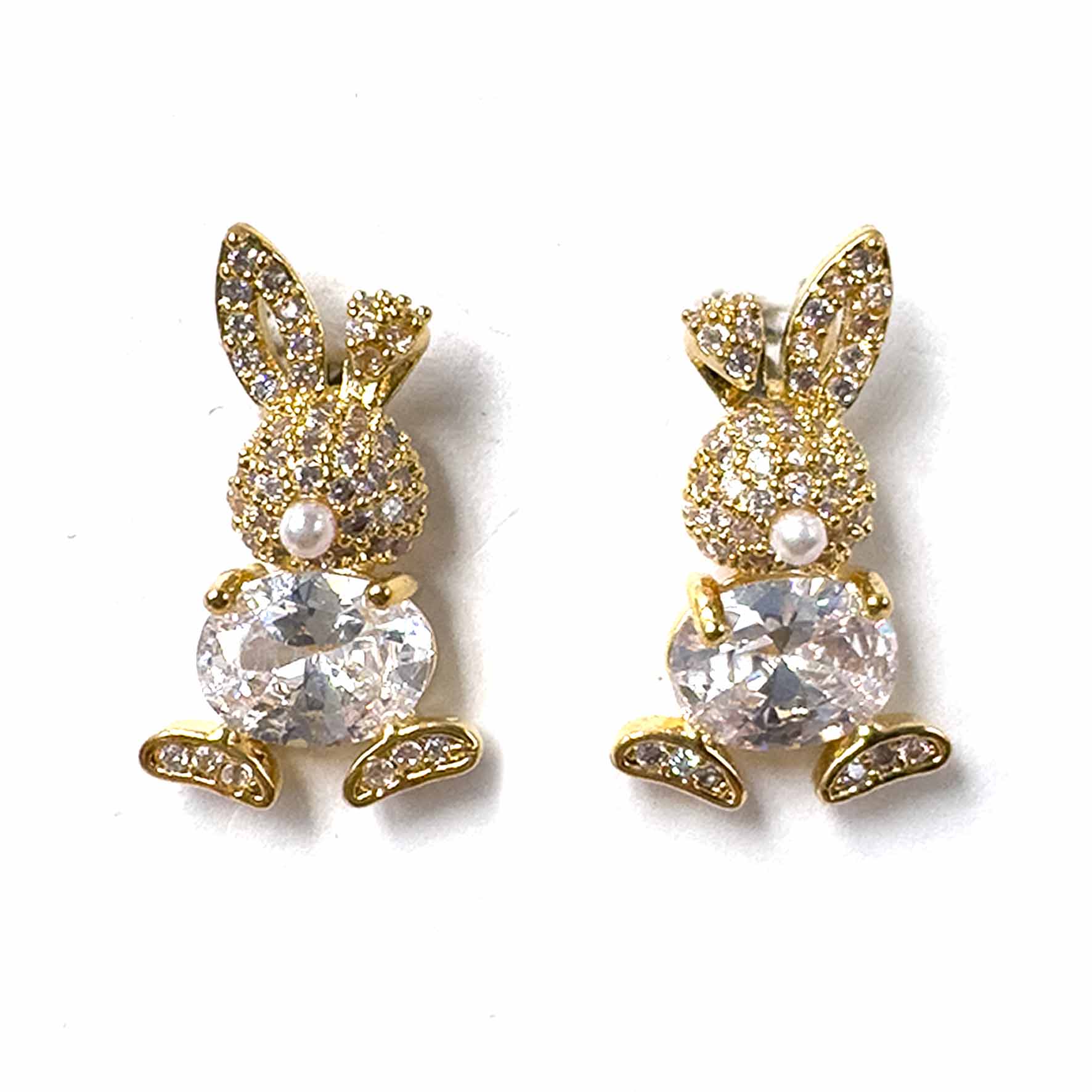 Palestro Milano Orecchini Gold Mini Bunny