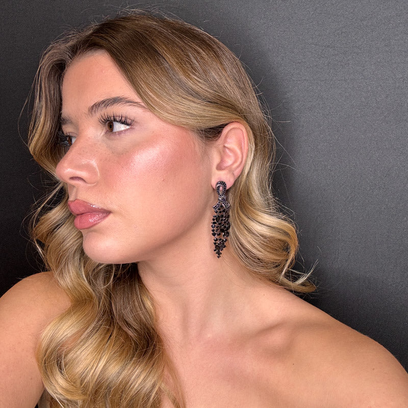 Palestro Milano Orecchini Grappolo di Luce