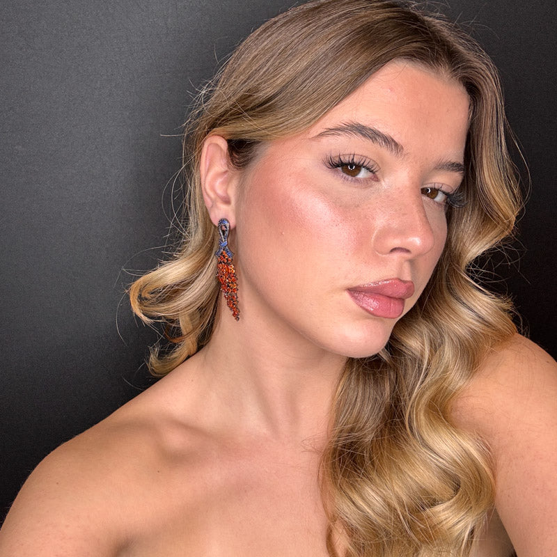 Palestro Milano Orecchini Grappolo di Luce