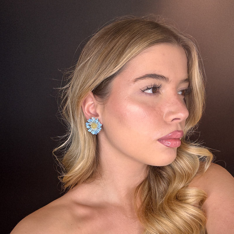 Palestro Milano Orecchini Margheritine colorate