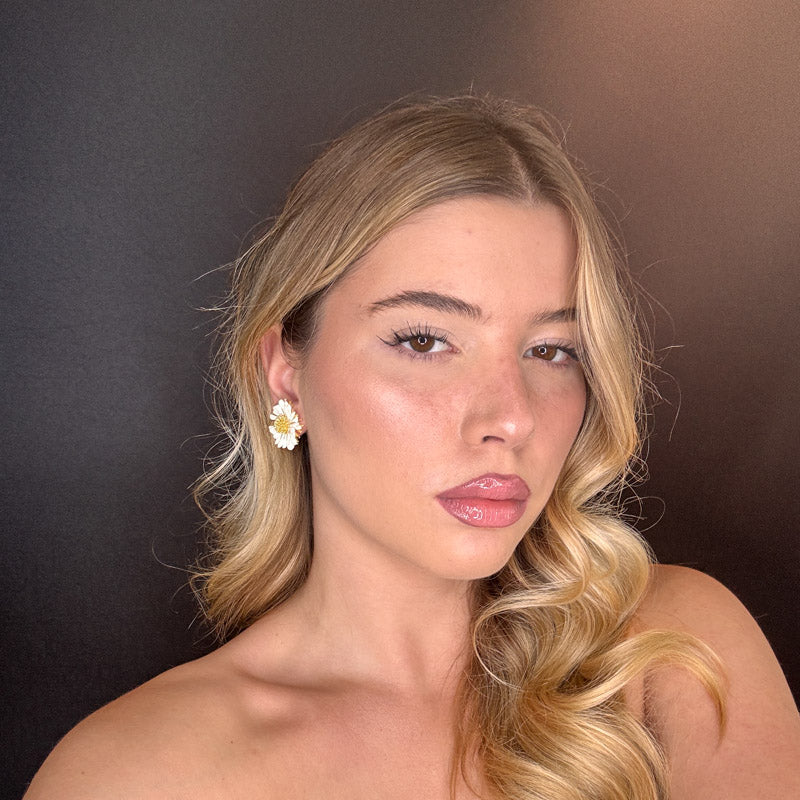 Palestro Milano Orecchini Margheritine colorate